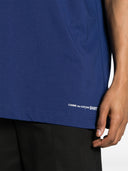 Comme des garçons camiseta para hombre tocina tejido