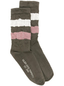 Golden Goose Socks High Rib/Stripes/Ripped