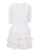 Ermanno Scervino Kids Abito Con Ricami Bacchett