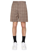 Givenchy Prince of Wales mønster Bermuda
