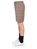Givenchy Prince of Wales mønster Bermuda