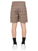 Givenchy Prince of Wales mønster Bermuda