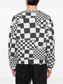 Erl Men Venice Checker Crewneck Knit