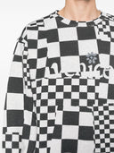 Erl Men Venice Checker Crewneck Knit