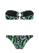 Reina Olga Bandeau Bikini mit Ringen Details