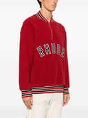 rhude rhude Quarter zip varsity