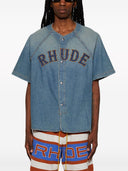 Rhude Baseball Denim Shirt
