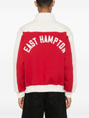 rhude rhude contrast Quarter zip varsity