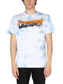 Disclaimer Logo Print T Shirt