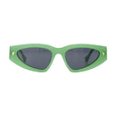 Crista Sonnenbrille Nanushka Acetat grün