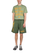 Dsquared "One Life One Planet" Bermuda Shorts