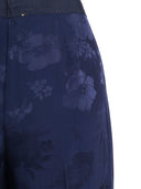 Forte Forte Pantalone Vita Alta Jaquard Fluido Bouquet