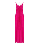 Essentiel Antwerp Jacobean Fuchsia Long Dress