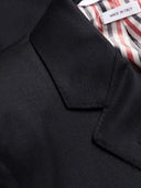 Thom Browne High Armhole Sport Coat Fit 3 In Super 120’s Twill