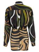 Marmurowa sukienka Emilio Pucci