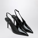 Valentino Garavani LE Salon Black Patent Leather Slingback