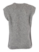 Forte Forte Gilet Over Alpaca Baby Suri Stretch