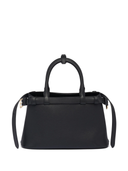 Prada Logo Lettering Leather Tote Bag