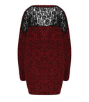 Essentiel Antwerp Inlace Red Cardigan