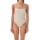 Traje de baño reversible de una pieza reversible