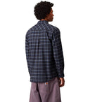 Carhartt Wip L/ Widmark Revise la camisa azul