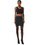 Elisabetta Franchi Schwarzer Minirock