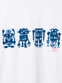Paul Smith Mens Slim Fit T Shirt Robots