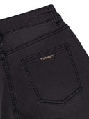 Twin Set Girl Pantalone Ampio In Denim Delavato