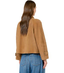 Max Mara Weekend Abito Beige Suede Jacket