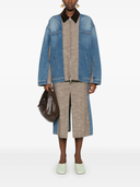 Stella Mc Cartney Tweed Denim Jacket