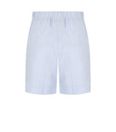 Mm Max Mara Balta Light Blue Bermuda Shorts