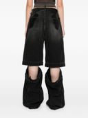The Attico Lunghi High Rise Wide Leg Jeans