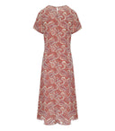 Abito lungo Max Mara Weekend Crespo Rosso Mattone