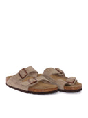 Birkenstock Arizona Taupe, Suede Leather, S
