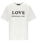 T-shirt bianca Max Mara Weekend Agile