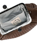 Max Mara Weekend Pasticcino Ere 브라운 클러치 백