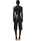 Elisabetta Franchi Schwarzes Rollkragenoberteil