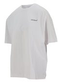 Off White Half Arrow Skate S/S Tee Uni White Bla