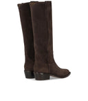 Duccio Del Duca Dunkelbrauner Texan-Stiefel