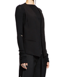 Ann Demeulemeester Charlotte Classic Waistcoat Viscose Calico