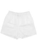 La Rose Cotton Buttoned Shorts