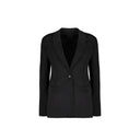 Chaqueta de sastre entallada negra de Givenchy