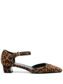 Prada 45 mm dreieckige Emaille-Pumps
