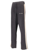 Palm Angels Classic Logo Knit Track Pants Dark Grey