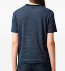 Ami Teeshirt Classic Fit Manches Courtes Raye Avec Patch Ami De Coeur