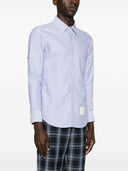 Thom Browne Armband Embellished Cotton Shirt