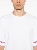 Thom Browne Rwb Stripe Cotton T Shirt