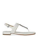 Sandalo infradito Marcia bianco di Michael Kors