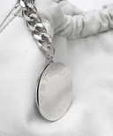Stella Mc Cartney Falabella Medium Drawstring Eco Shaggy Deer W/Stainless Steel Chain Airlite