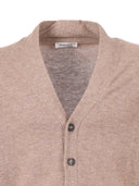 Kangra Cashmere Giacca Collo Alto Rasato Calato